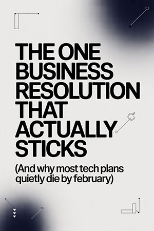The One Business Resolution That Actually Sticks