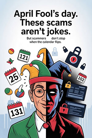 April Fools’ Day Is Over. These Scams Aren’t Jokes