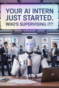 Your AI Intern Just Started. Who’s Supervising It?