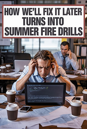 How “We’ll Fix It Later” Turns Into Summer Fire Drills