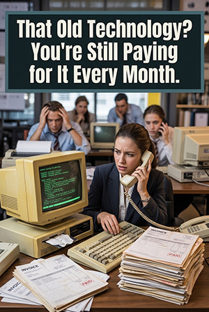 That Old Technology? You're Still Paying for It Every Month