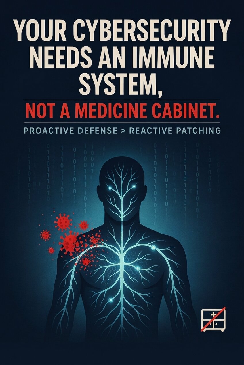 Your Cybersecurity Needs an Immune System, Not a Medicine Cabinet